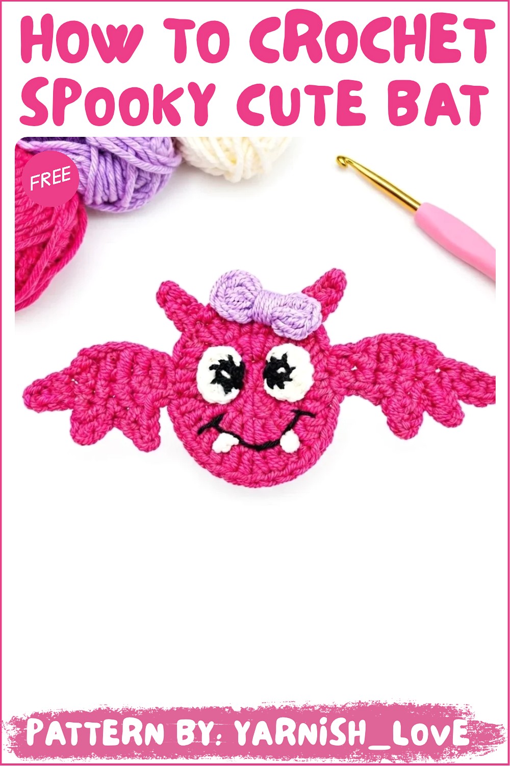 How to Crochet a Spooky Cute Bat _ Easy Step-by-Step Tutorial (3)