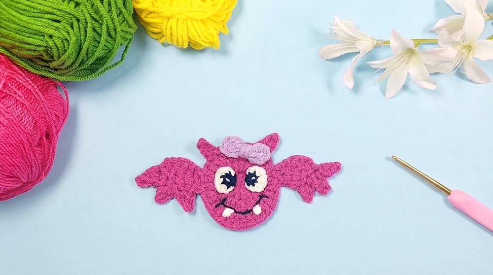 How to Crochet a Spooky Cute Bat _ Easy Step-by-Step Tutorial (6)