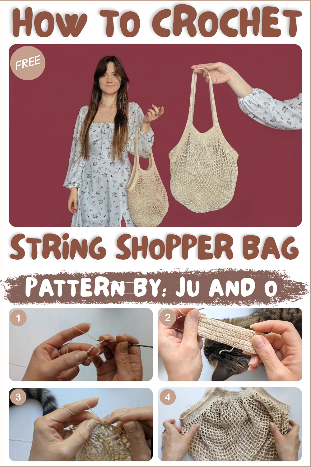 How to Crochet a Stylish String Shopper Bag with an Eco-Friendly Design (1)