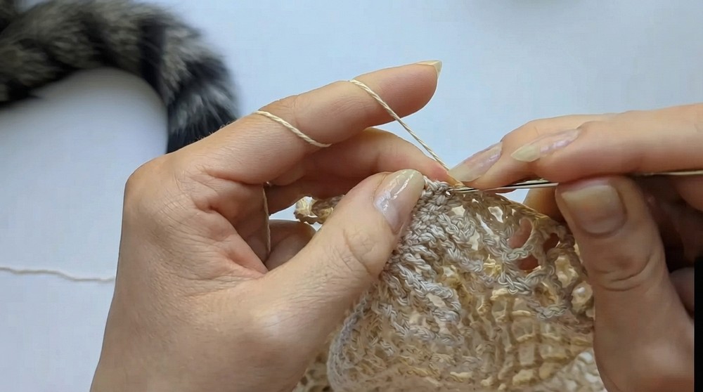 How to Crochet a Stylish String Shopper Bag with an Eco-Friendly Design (6)