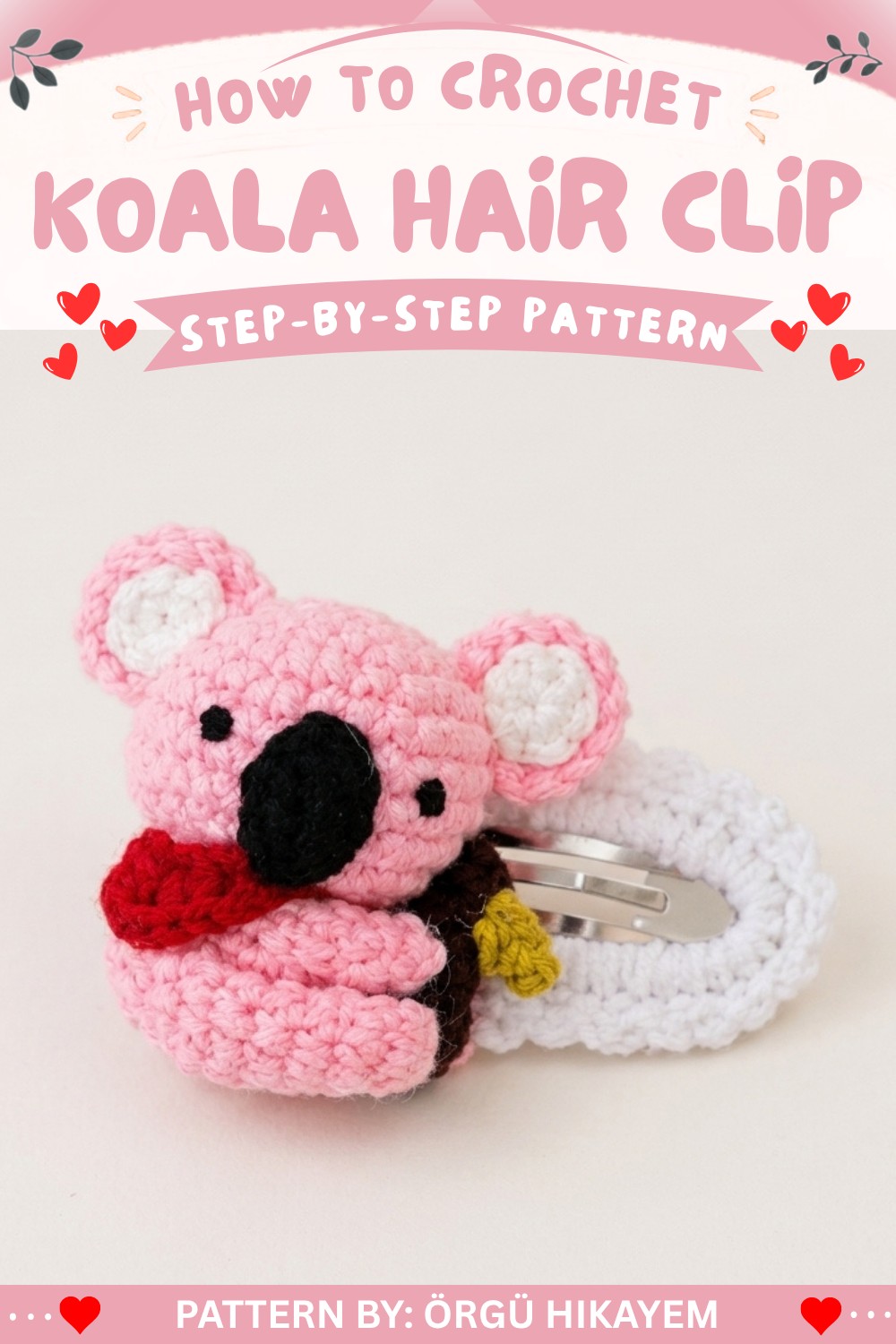 How to Make a Koala Hair Clip 